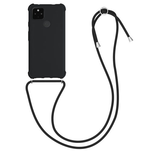 Husa Google Pixel 4a 5G, Silicon, Negru, 55914.01
