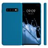 Husa Samsung Galaxy S10 Plus, Silicon, Albastru, 49028.224