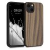 Husa iPhone 13, Lemn, Maro, 55954.18