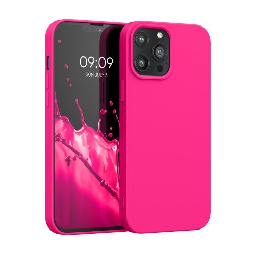 Husa iPhone 13 Pro Max, Silicon, Roz, 55975.77