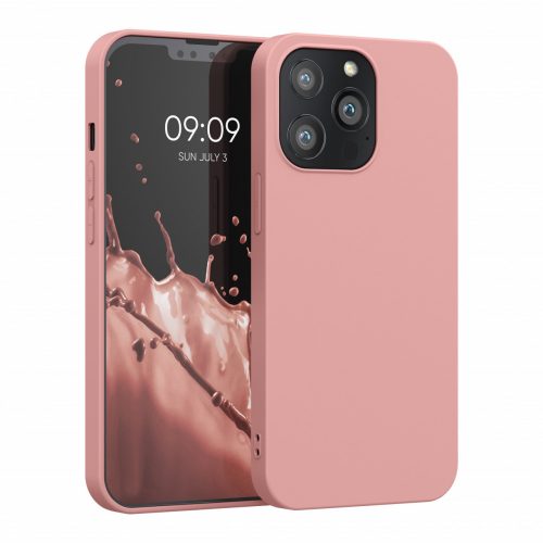 Husa iPhone 13 Pro, Silicon, Roz, 55958.193