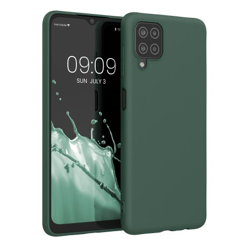 Husa Samsung Galaxy A12, Silicon, Verde, 54048.169