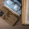 Husa iPhone 13 Pro, Lemn, Maro, 55967.02