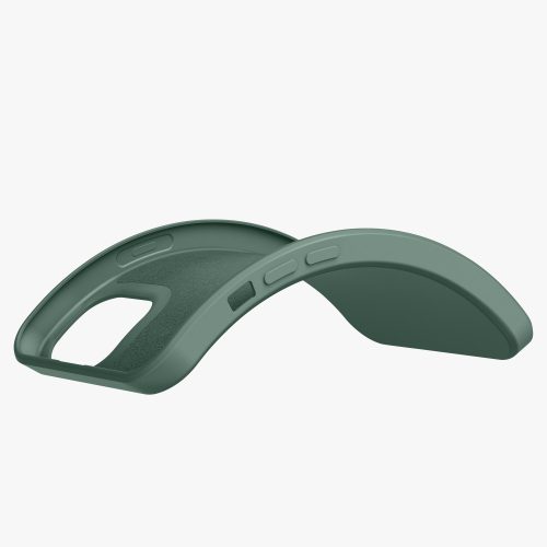 Husa iPhone 13, Silicon, Verde, 55948.166