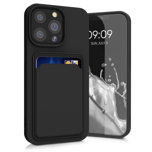 Husa iPhone 13 Pro, Silicon, Negru, 55969.01
