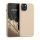 Husa iPhone 13, Silicon, Crem, 55948.154
