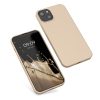 Husa iPhone 13, Silicon, Crem, 55948.154