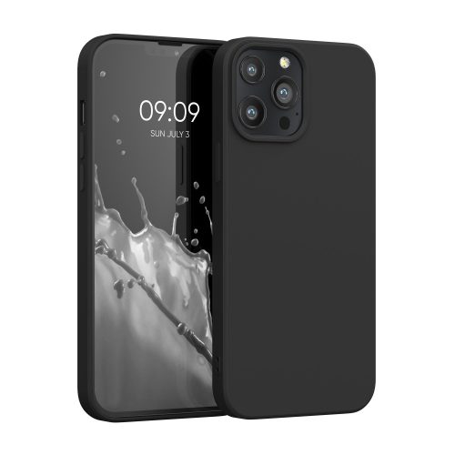 Husa iPhone 13 Pro Max, Silicon, Negru, 55975.47