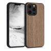 Husa iPhone 13 Pro, Lemn, Maro, 55968.18