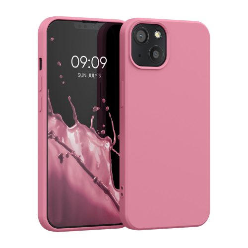 Husa iPhone 13, Silicon, Roz, 55948.212
