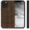 Husa iPhone 12 / iPhone 12 Pro, Lemn, Maro, 52734.05