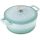 Oala antiaderenta din fonta Navaris pentru plite/cuptoare - 24 cm - 3,5 l - verde deschis, 48777.01.71