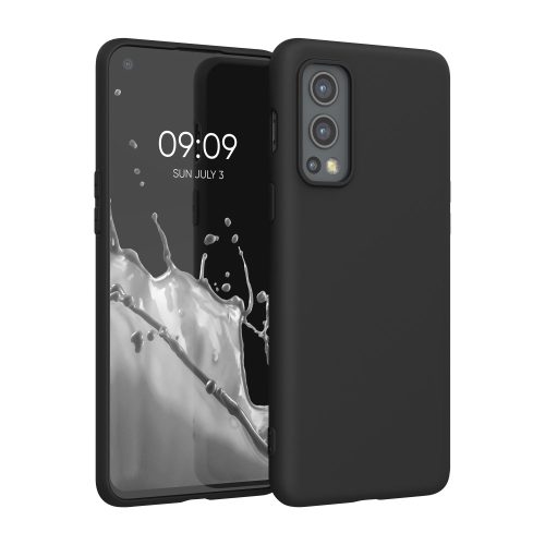 Husa OnePlus Nord 2 5G, Silicon, Negru, 56036.47