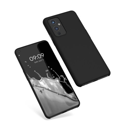 Husa OnePlus 9, Silicon, Negru, 56040.01