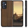 Husa OnePlus 9, Lemn, Maro, 56039.18