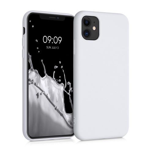 Husa Apple iPhone 11, Silicon, Alb, 50791.48