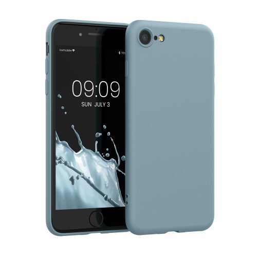 Husa Apple iPhone 8 / iPhone 7 / iPhone SE 2, Silicon, Albastru, 49979.206