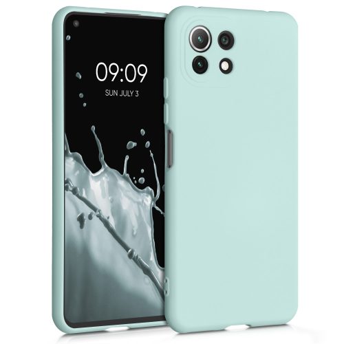 Husa Xiaomi Mi 11 Lite 5G, Silicon, Verde, 56047.200