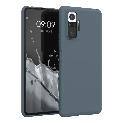 Husa Xiaomi Redmi Note 10 Pro, Silicon, Gri, 54551.202