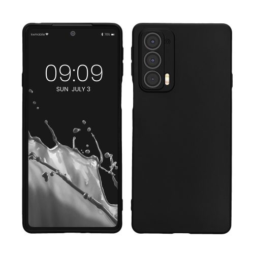 Husa Motorola Edge 20, Silicon, Negru, 56058.47