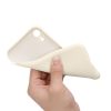 Husa Apple iPhone XR, Silicon, Crem, 49983.204