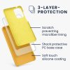 Husa Samsung Galaxy A52 / Galaxy A52 5G / Galaxy A52s 5G, Silicon, Galben, 54347.191