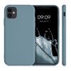 Husa Apple iPhone 11, Silicon, Albastru, 50791.206