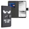 Husa Samsung Galaxy A22, Piele ecologica, Negru, 55496.04