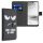 Husa Samsung Galaxy A22, Piele ecologica, Negru, 55496.04