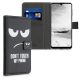 Husa Samsung Galaxy A22, Piele ecologica, Negru, 55496.04