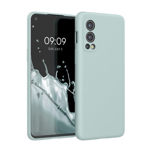 Husa OnePlus Nord 2 5G, Silicon, Verde, 56070.200