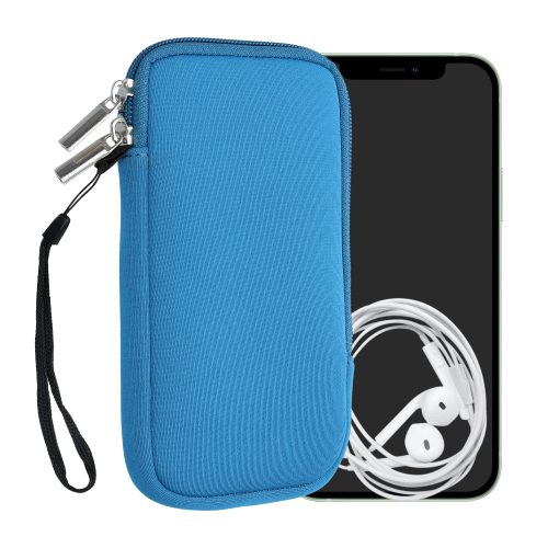 Husa Universala telefon XL - 6,8 inch, Neopren, Albastru, 46188.4.145