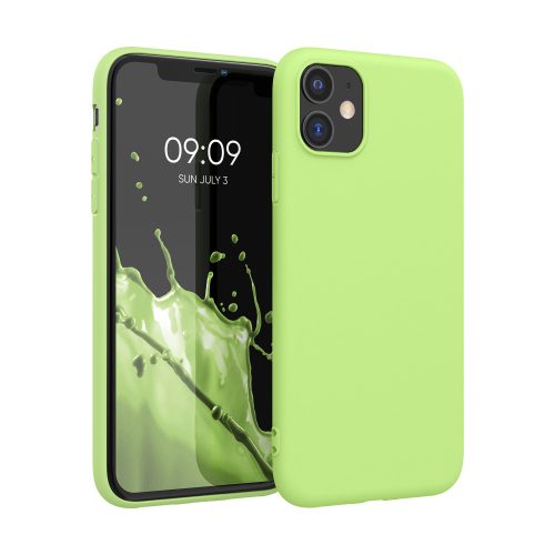 Husa Apple iPhone 11, Silicon, Verde, 49787.214