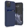 Husa Apple iPhone 11 Pro, Silicon, Albastru, 55115.17