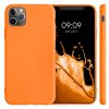 Husa Apple iPhone 11 Pro Max, Silicon, Portocaliu, 49789.150