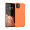 Husa Apple iPhone 11, Silicon, Portocaliu, 49787.150