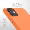 Husa Apple iPhone 11, Silicon, Portocaliu, 49787.150