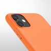 Husa Apple iPhone 11, Silicon, Portocaliu, 49787.150