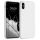 Husa Apple iPhone X / iPhone XS, Silicon, Alb, 42492.02