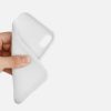 Husa Apple iPhone X / iPhone XS, Silicon, Alb, 42492.02