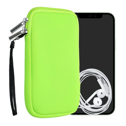 Husa Universala telefon XL - 6,8 inch, Neopren, Verde, 46188.4.44