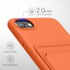 Husa Apple iPhone 8 / iPhone 7 / iPhone SE 2, Silicon, Portocaliu, 55117.29