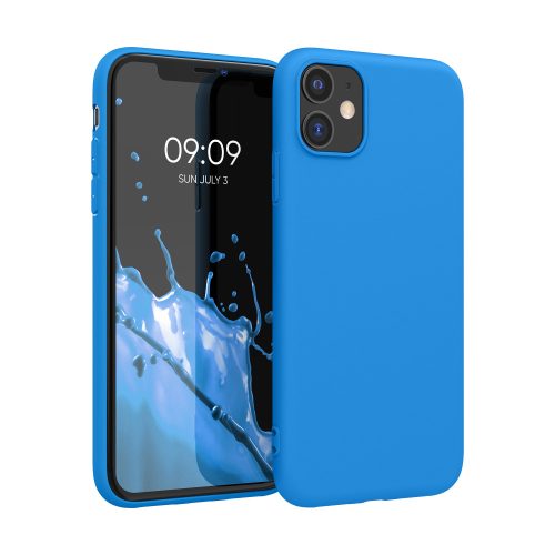 Husa Apple iPhone 11, Silicon, Albastru, 49787.157
