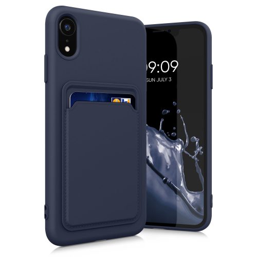 Husa Apple iPhone XR, Silicon, Albastru, 55116.17