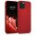 Husa iPhone 12 / iPhone 12 Pro, Silicon, Rosu, 56114.36