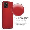 Husa iPhone 12 / iPhone 12 Pro, Silicon, Rosu, 56114.36
