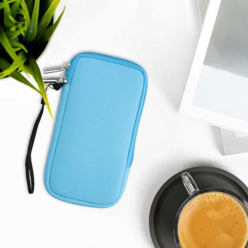 Husa Universala telefon XL - 6,8 inch, Neopren, Albastru, 46188.4.23