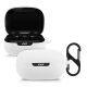 Husa pentru casti JBL Live Pro Plus, Kwmobile, Alb, Silicon, 54206.02