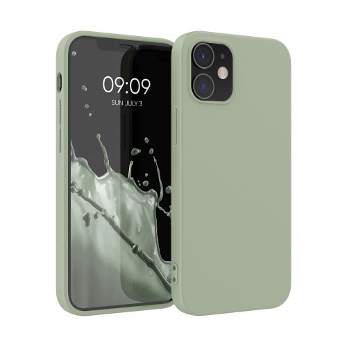 Husa Apple iPhone 12 / iPhone 12 Pro, Silicon, Verde, 53938.172