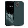 Husa iPhone 12 / iPhone 12 Pro, Silicon, Verde, 56114.14